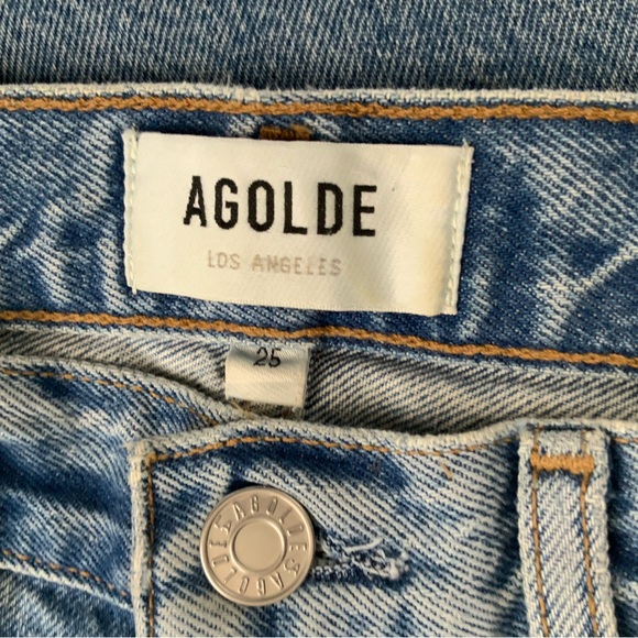 AGOLDE Jeans 90’s Pinch Blue Size 25 - Picture 8 of 13